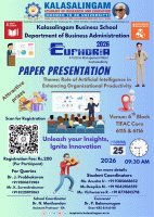 Paper Presenation 2026 Poster Presentation Competition Poster